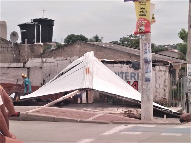 Alerta por vientos huracanados de la tormenta Bret