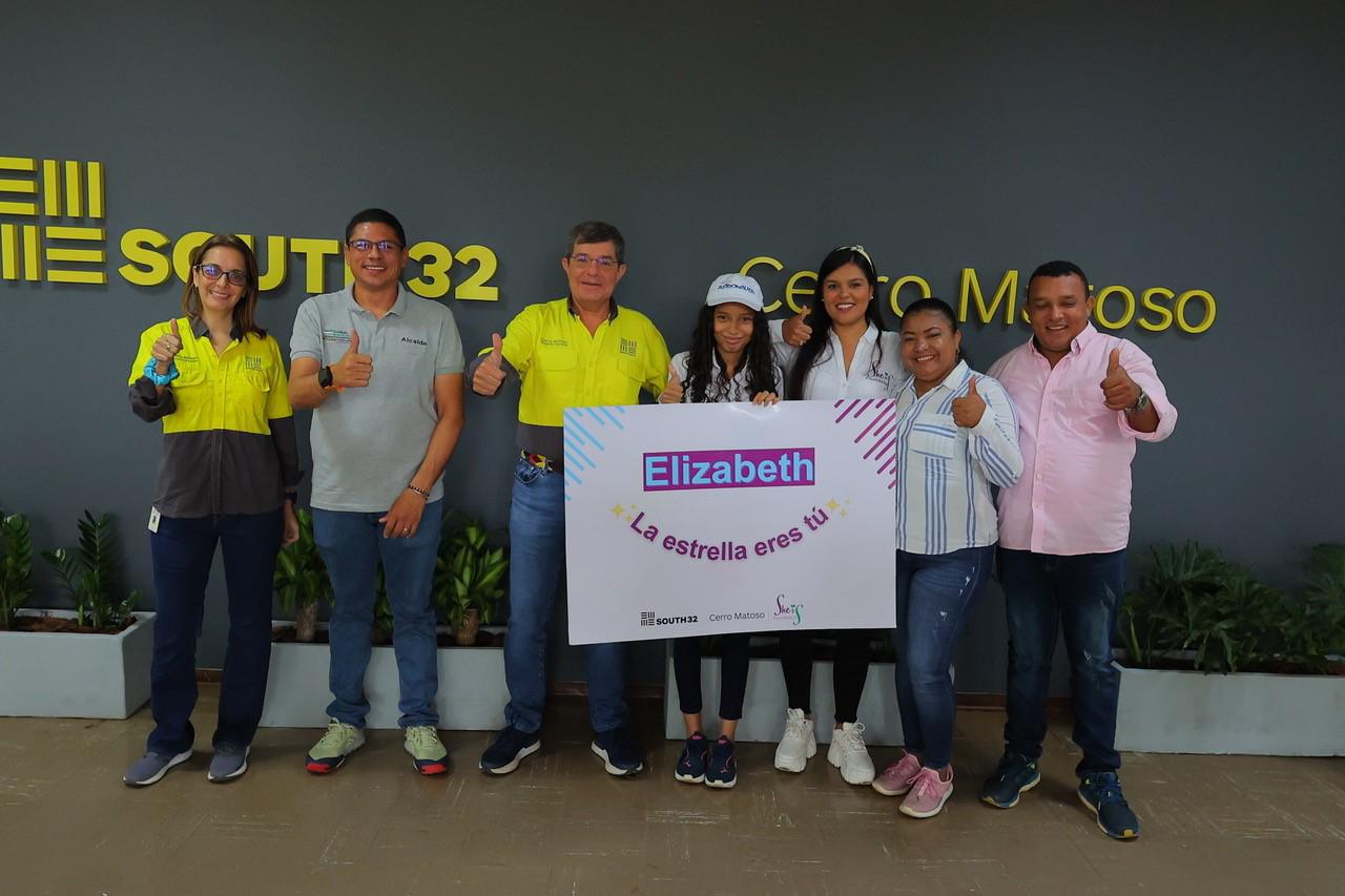 Fundación She Is y Cerro matoso hacen realidad el sueño de una joven de Montelíbano para viajar a la Nasa