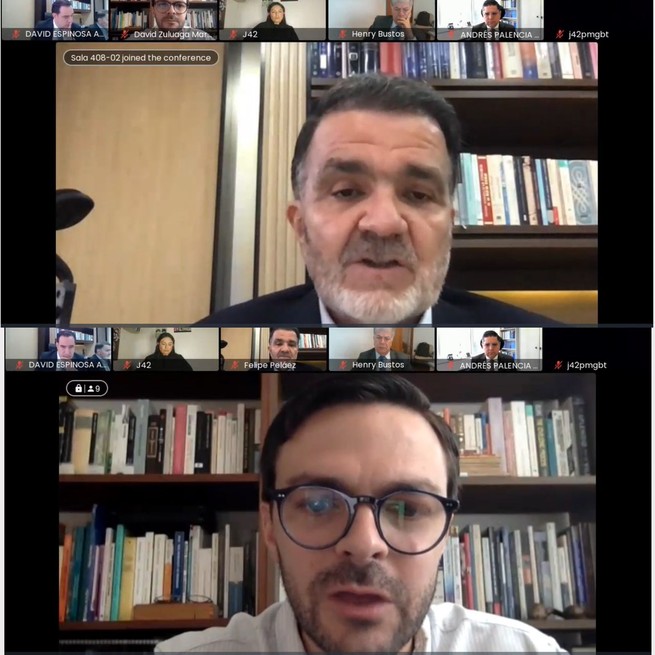Imputación de cargos por la Fiscalía a Óscar Ivan Zuluaga y su hijo