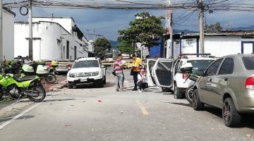 Eln se atribuye atentado contra la Estación de Policía de Bucaramanga