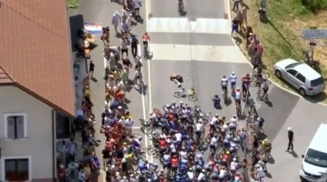Masiva caída en la etapa 15 del Tour de Francia