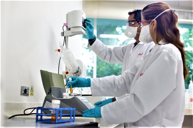 Laboratorio de Veolia Sabana, calificado con alta calidad