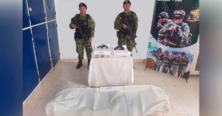 Gaula Militar abatió a presunto delincuente