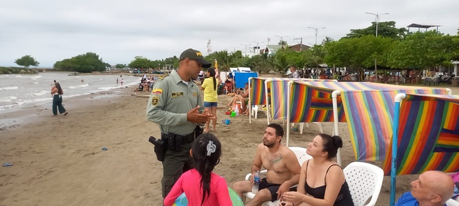Continúan las campañas de prevención en el Golfo de Morrosquillo
