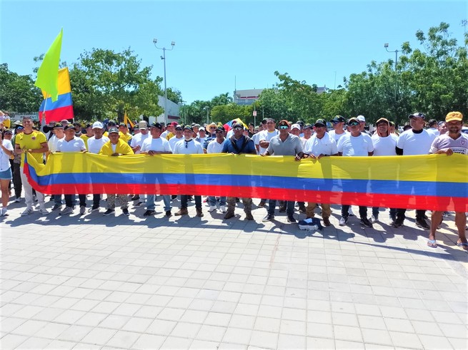 Gran jornada por los héroes de Colombia