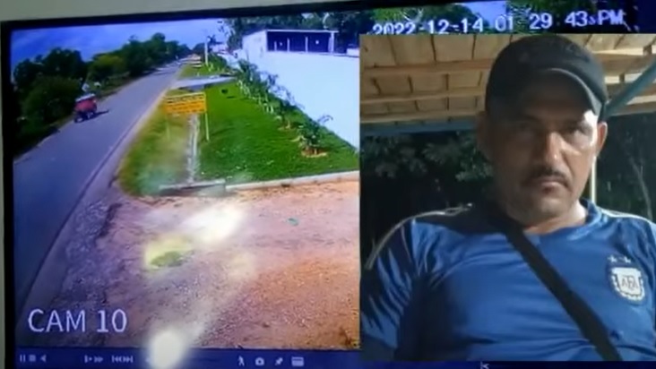 Choque mortal quedó grabado