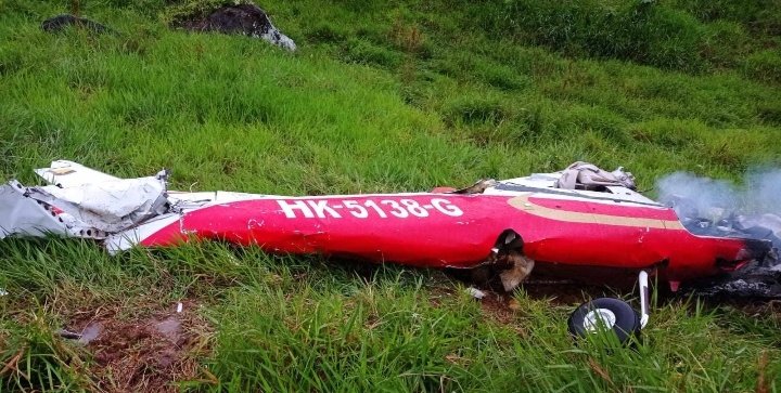 Avioneta cayó en zona rural de San Luis de Gaceno