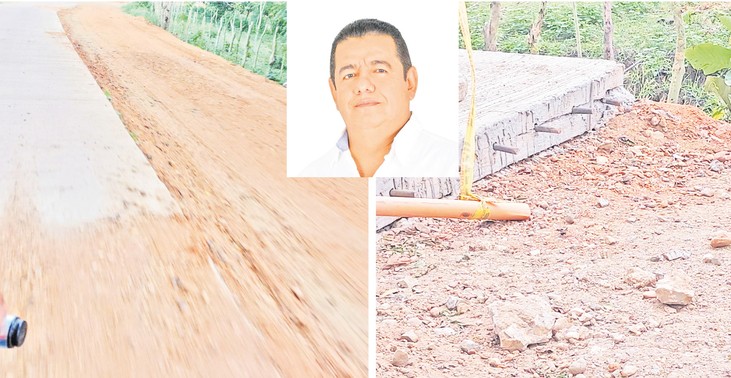 Obra en Chinú está a medias, ¿y el Alcalde?
