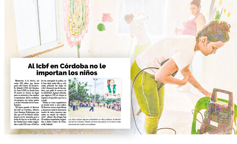 Adecuamos el CDI y el lunes empezamos la atención: Icbf