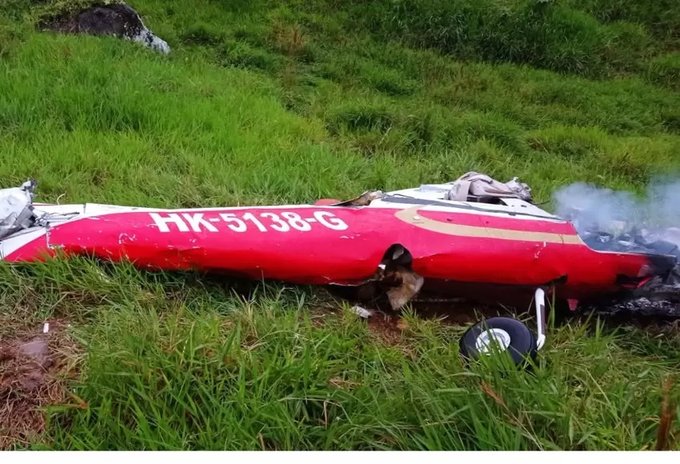 Mueren dirigentes del Centro Democrático en accidente de avioneta en Boyacá