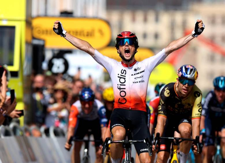 Víctor Lafay se llevó la etapa 2 del Tour de Francia