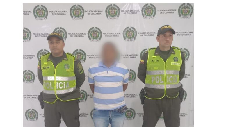 Capturan a hombre en el barrio Santa Fe