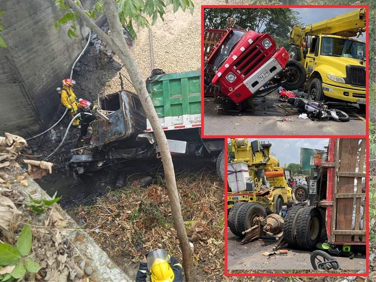 Dobletroque se fue al arroyo y se incineró