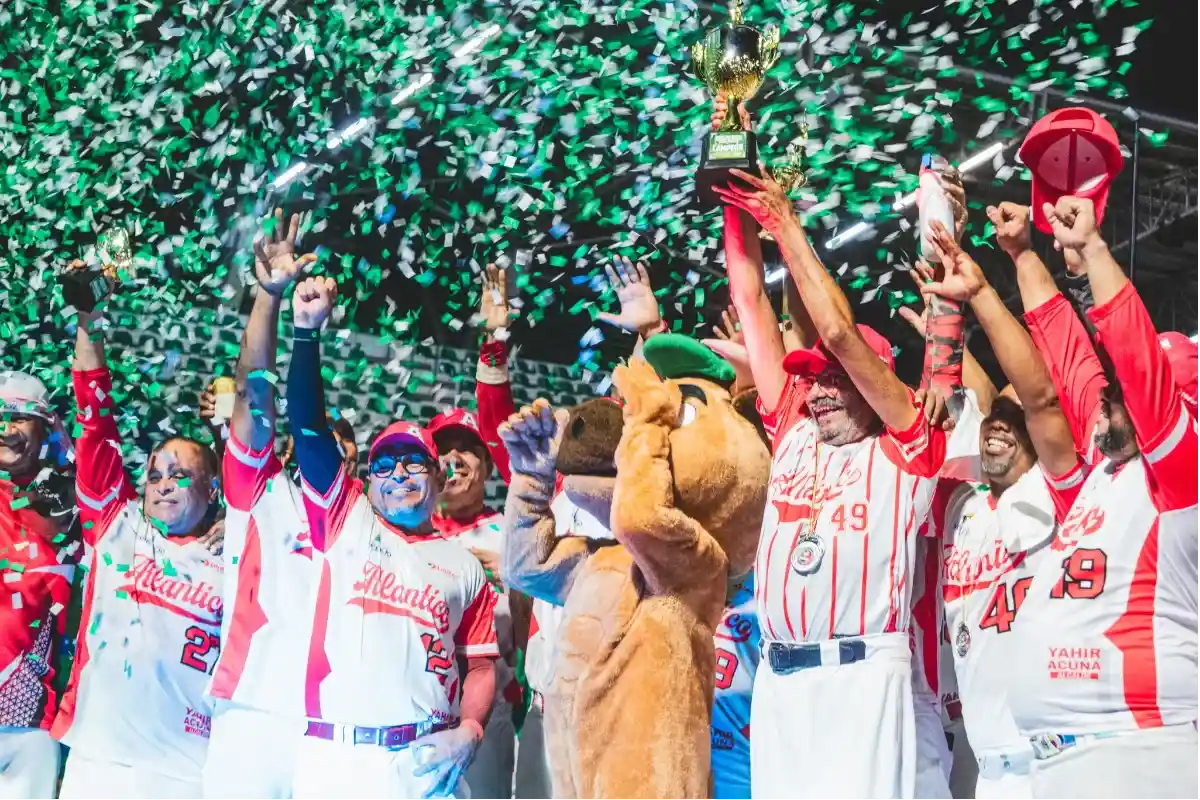 Atlántico, campeón del Nacional de Béisbol Máster