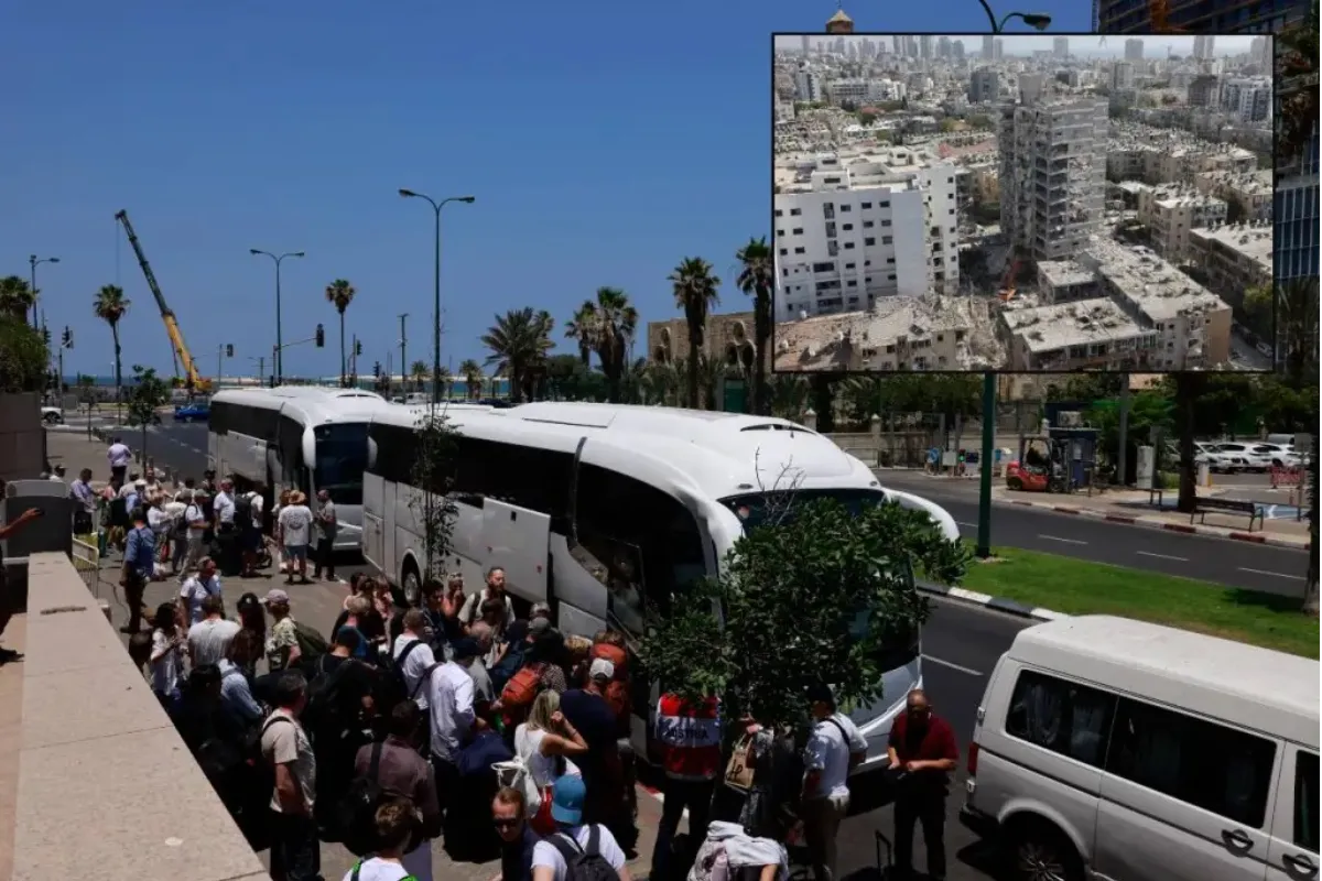 Ataques entre Irán e Israel dejan más de 2700 personas desplazadas