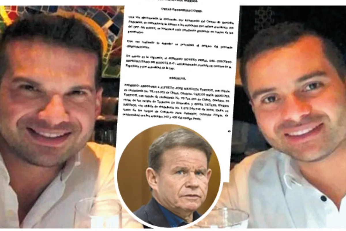 Los Mendoza absueltos de extorsión a Otto Bula