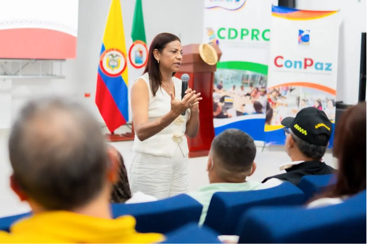 La reconstrucción del tejido social ayuda a construir paz: gobernadora