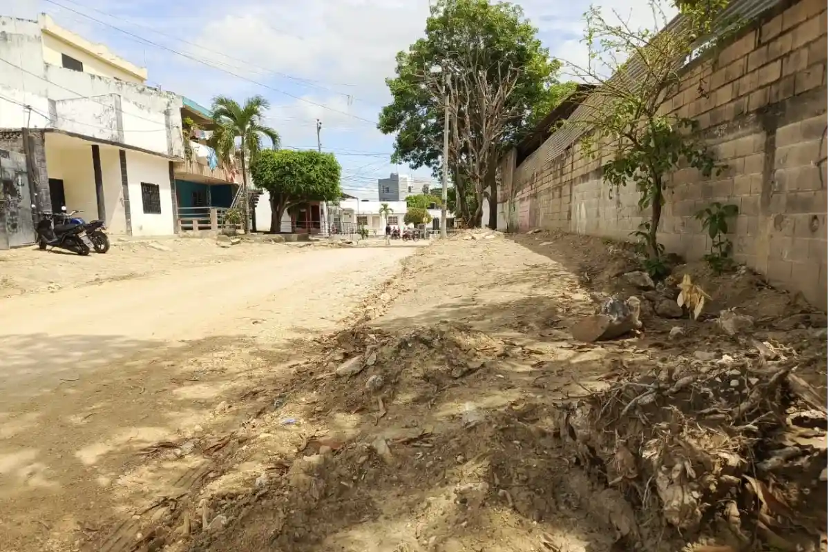 Calle en Las Delicias se hará con 'Todos Ponen'