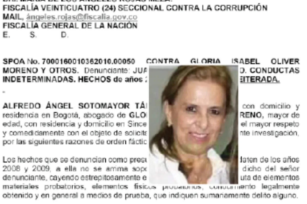 Por falta de prueba piden archivo de investigación contra Gloria Oliver