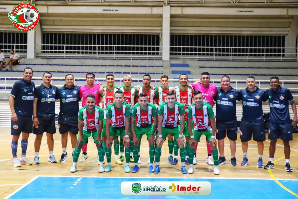 Sabaneros ganó por goleada y lidera su grupo en el futsal profesional