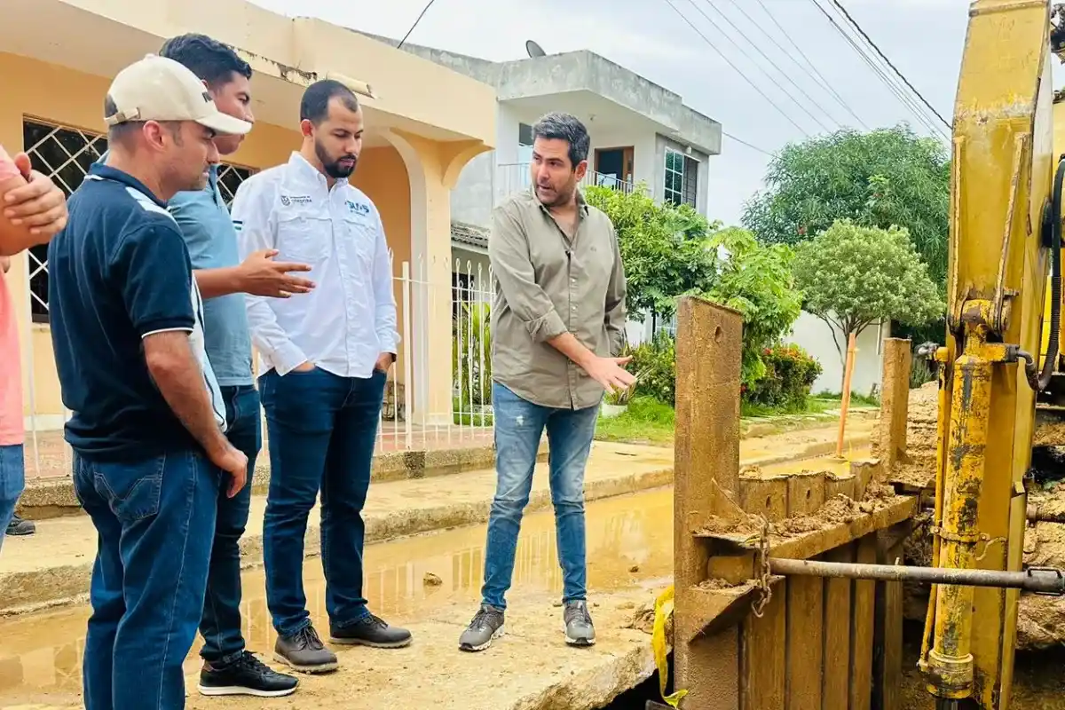 Aguas de Córdoba evalúa avances de obras