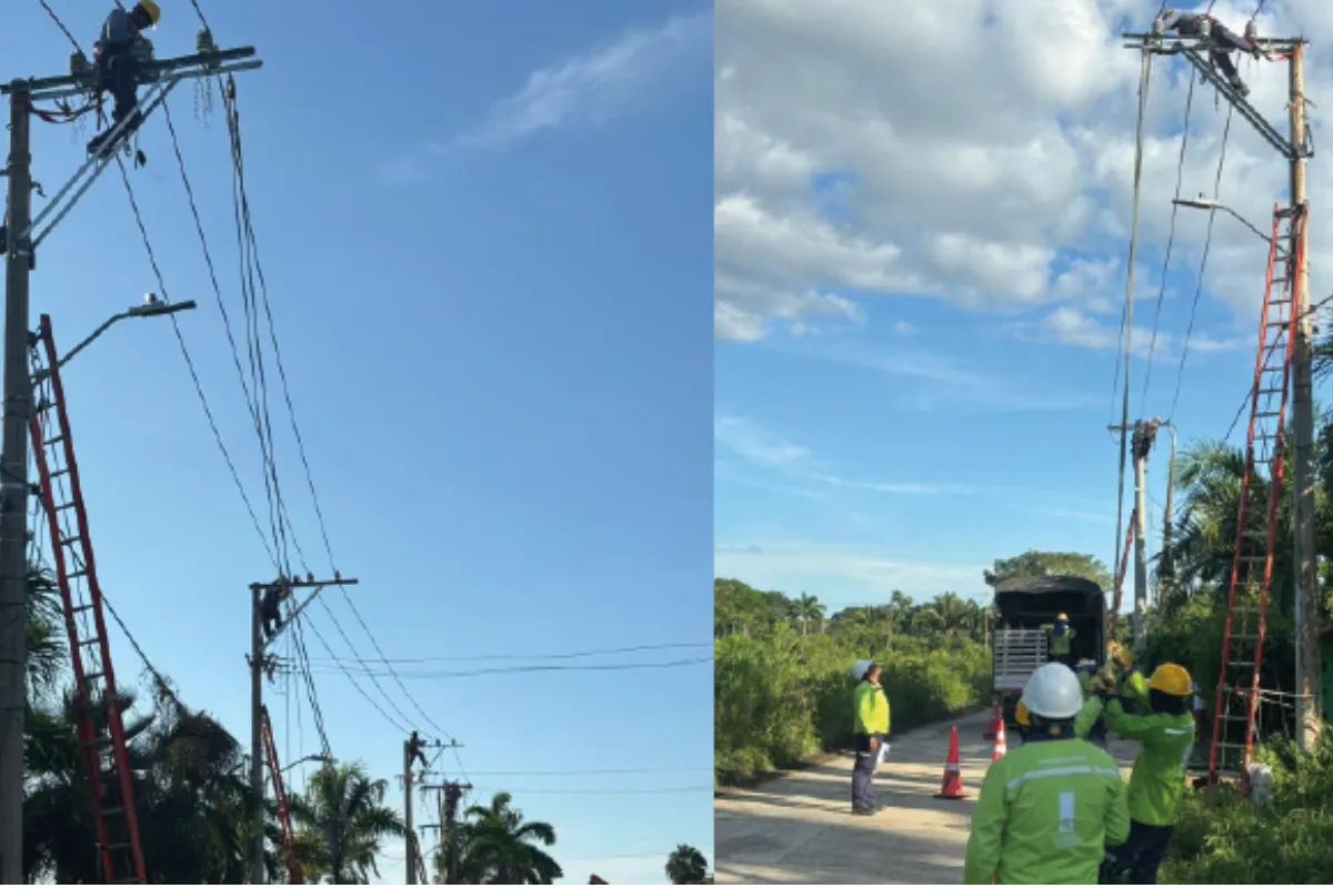 Remueven cableado alterno para luego trasladar redes