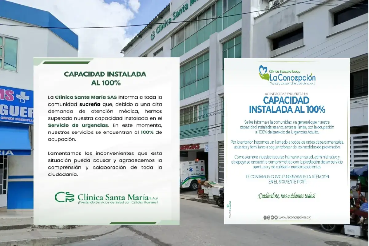 Colapso de las urgencias en entidades de Salud de Sincelejo