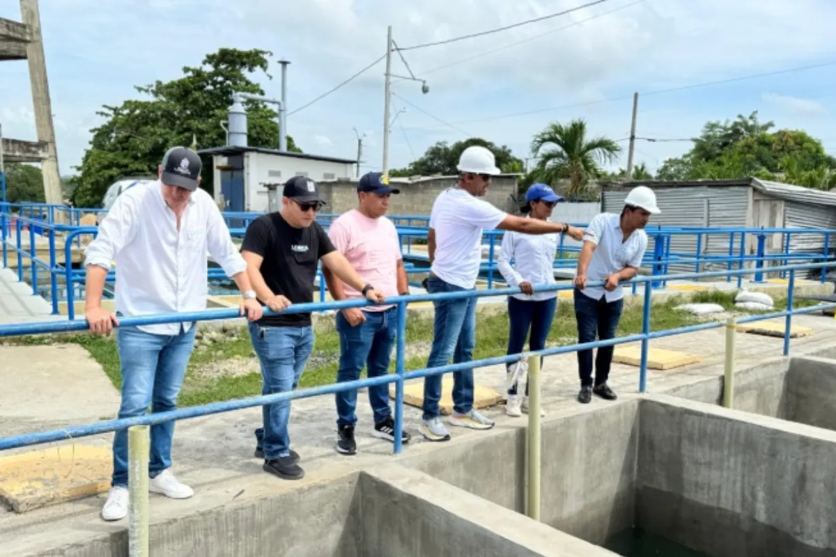 Avanzan las obras de Aqualia para optimizar el acueducto regional Lorica - Bajo Sinú
