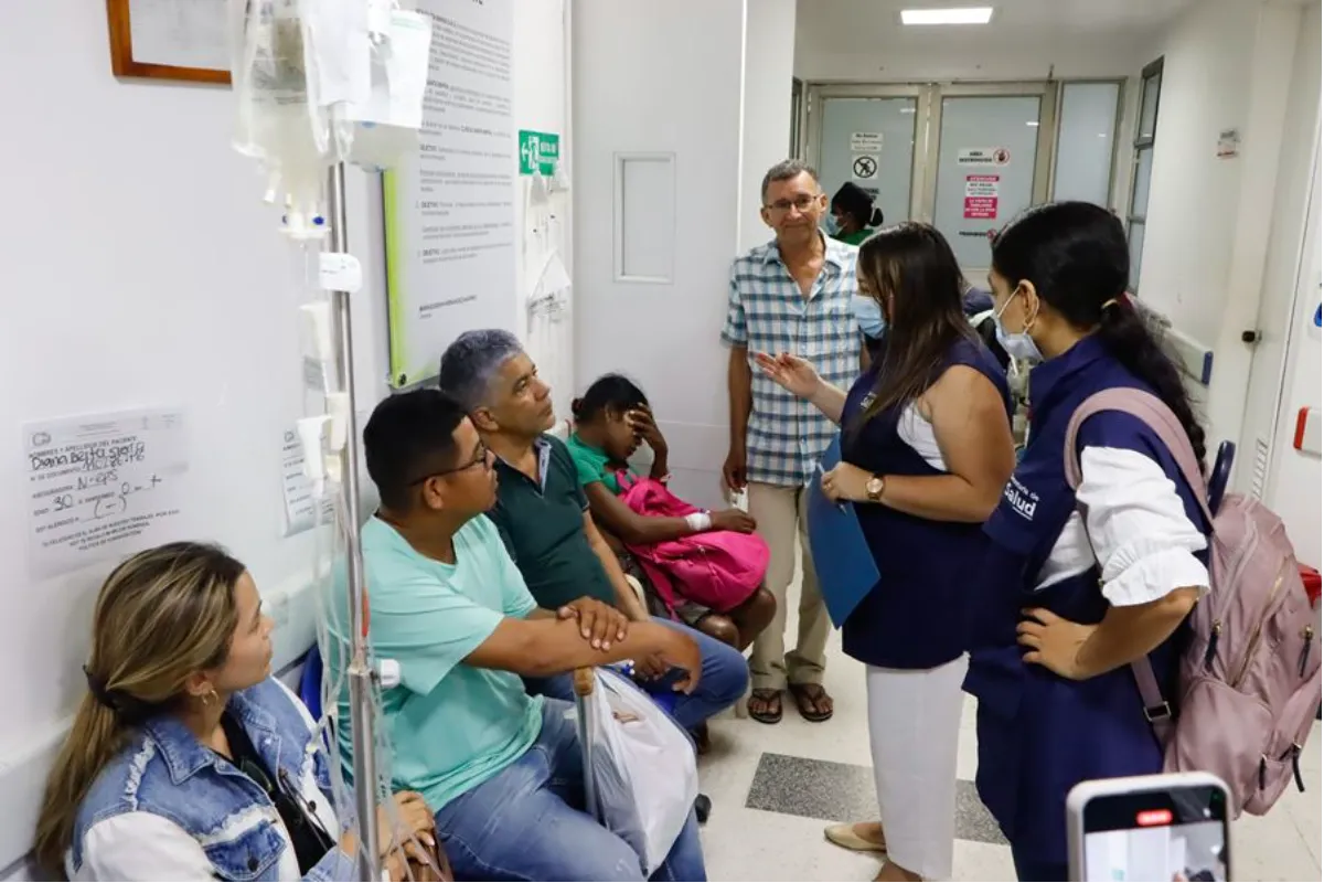 Secretaría de Salud de Sucre inspecciona y verifica ocupación de urgencias en clínicas