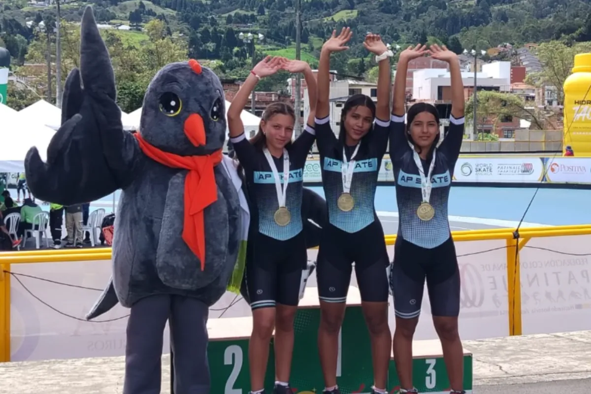 ¡Bronce para cordobesas en Panamericano de Patinaje!
