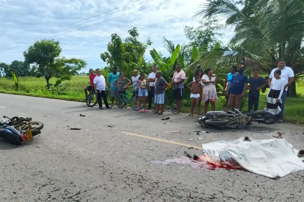 Un muerto y dos heridos tras choque vial
