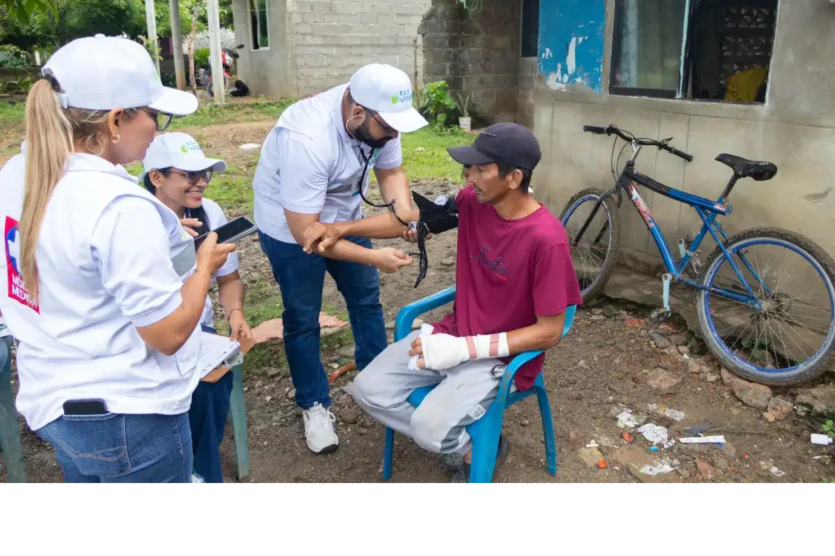 Equipos de salud recorren las zonas rurales de Montería para garantizar atención médica