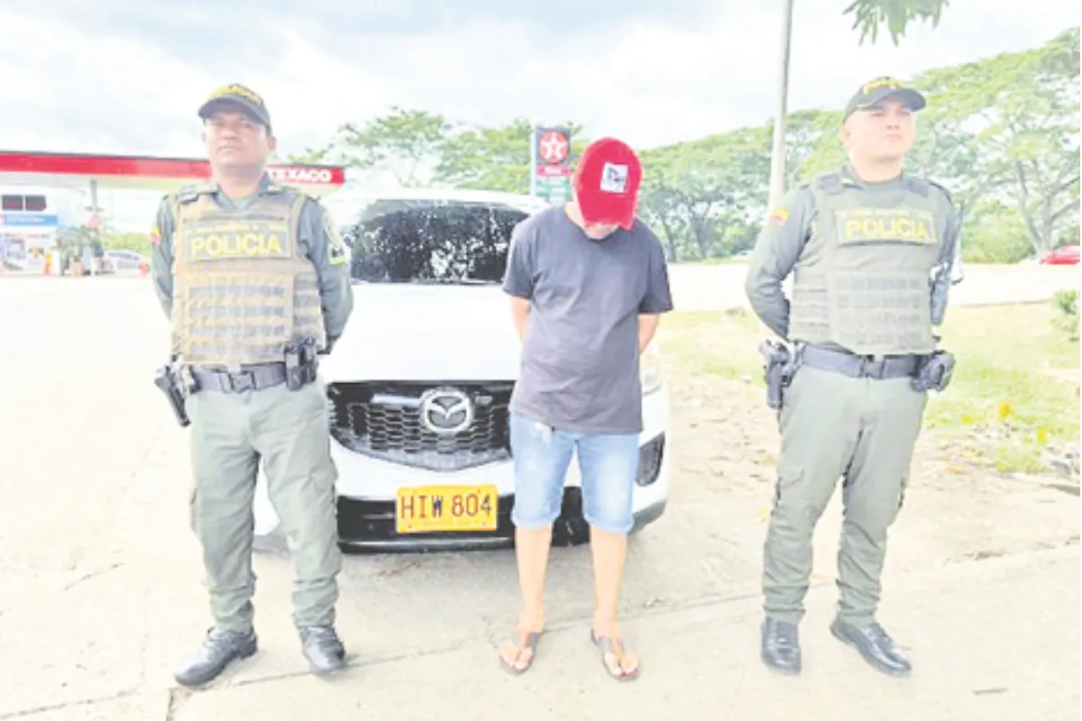 Fue capturado por receptación