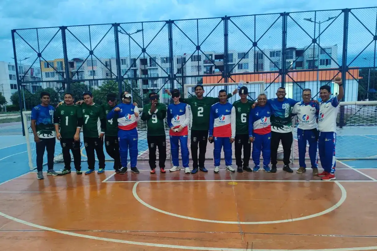 Córdoba se coronó campeón en zonal Caribe de Goalball realizado en Valledupar