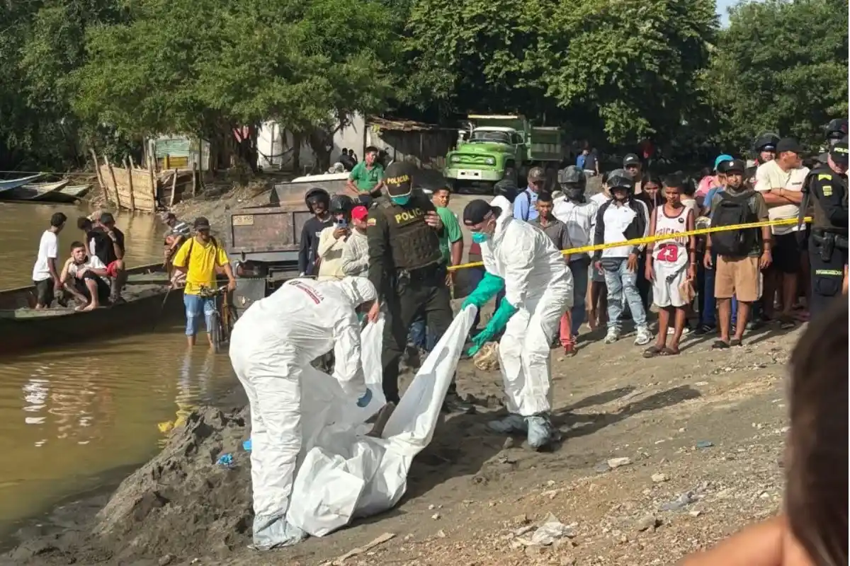 Estaba desaparecida y la hallaron en el río
