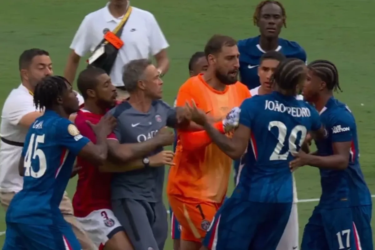 Polémica en la final del Mundial de Clubes: Luis Enrique protagonizó tenso momento con Joao Pedro