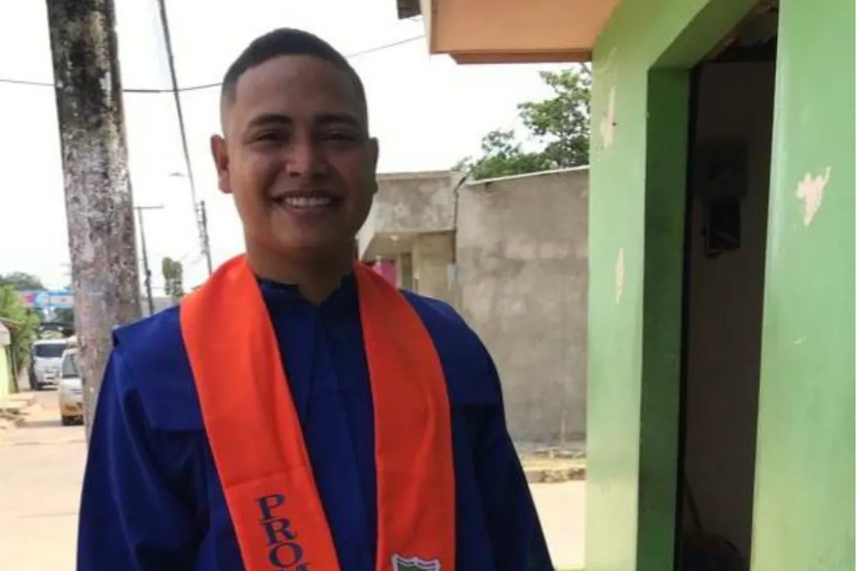 Luis Carlos es la víctima del siniestro