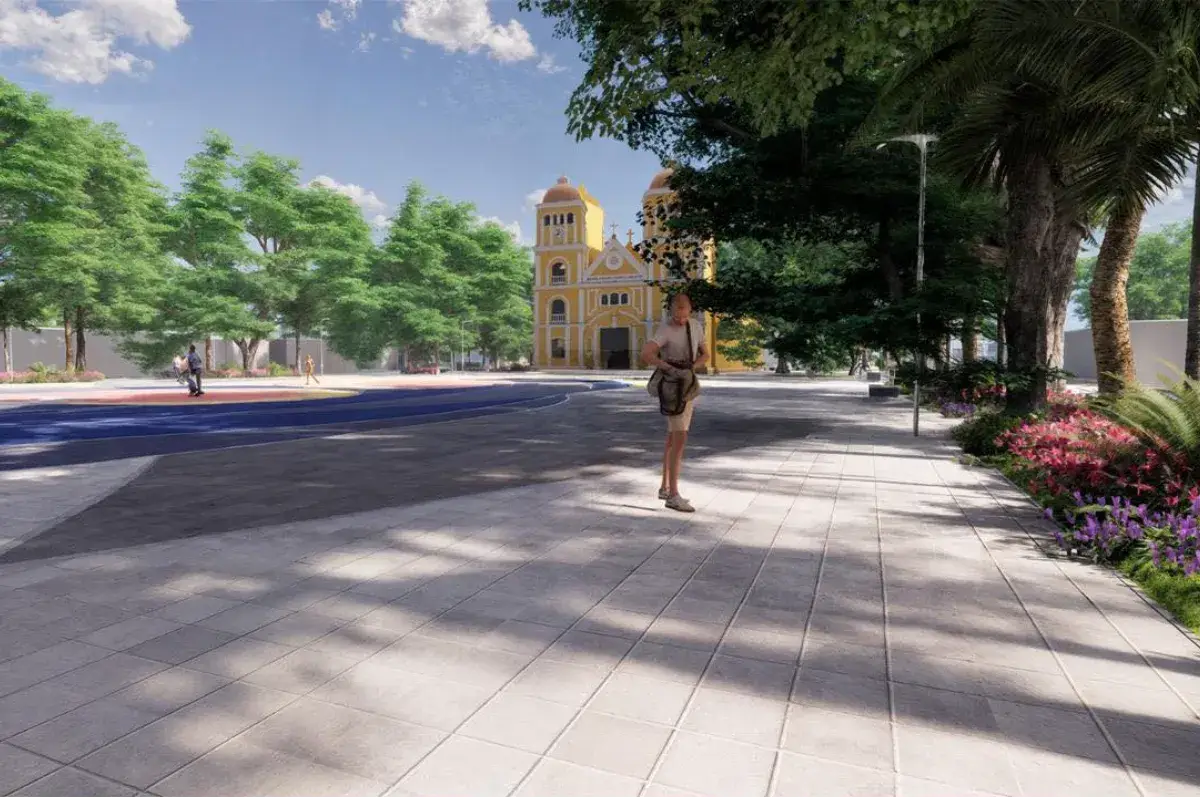 Restauración para plaza del Carmen de Bolívar