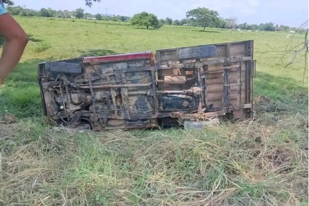 Se volcó y se perdió la leche