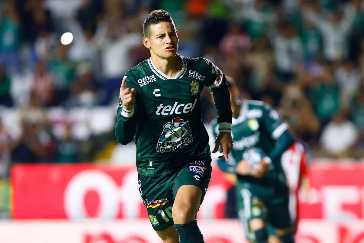 James Rodríguez puso a ganar al León sobre Guadalajara