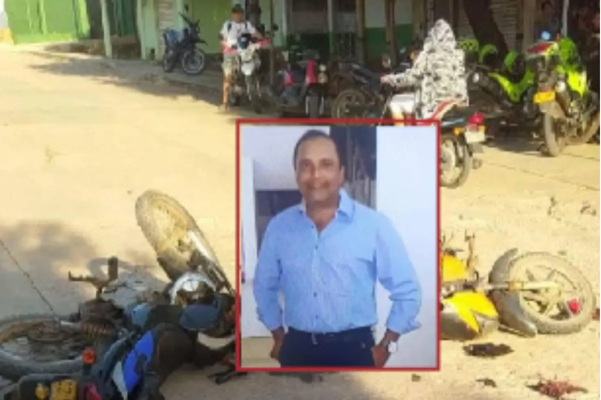 Choque de motos dejó un muerto y un herido