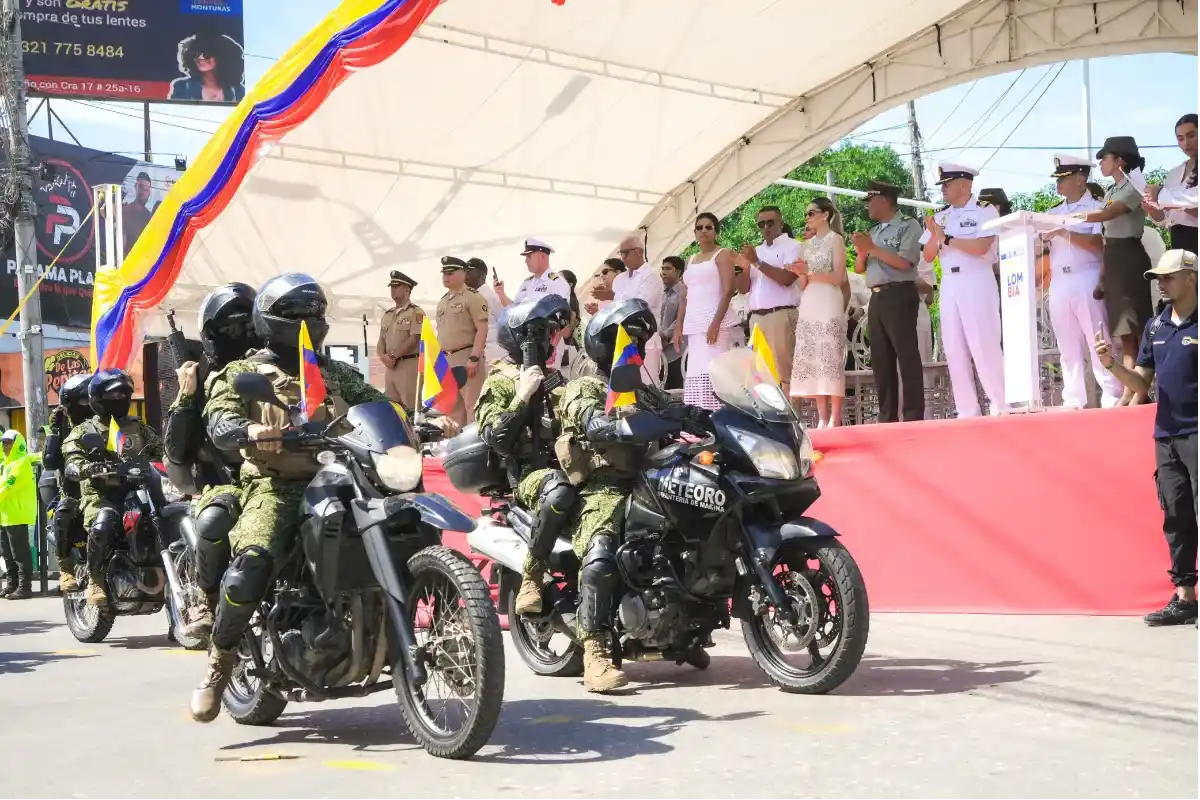 Imponente acto de conmemoración del Día de la Independencia en Sincelejo
