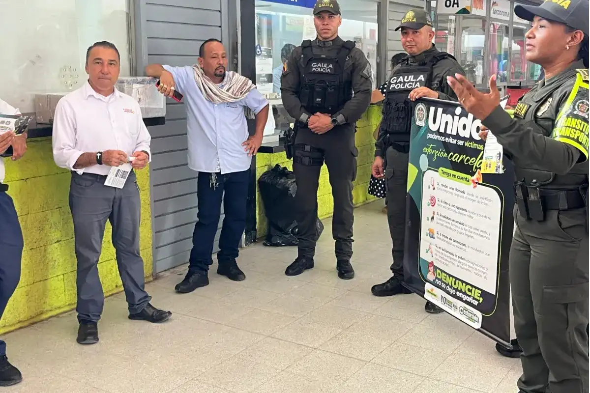 La Policía Metropolitana de Montería cierra el paso a la extorsión