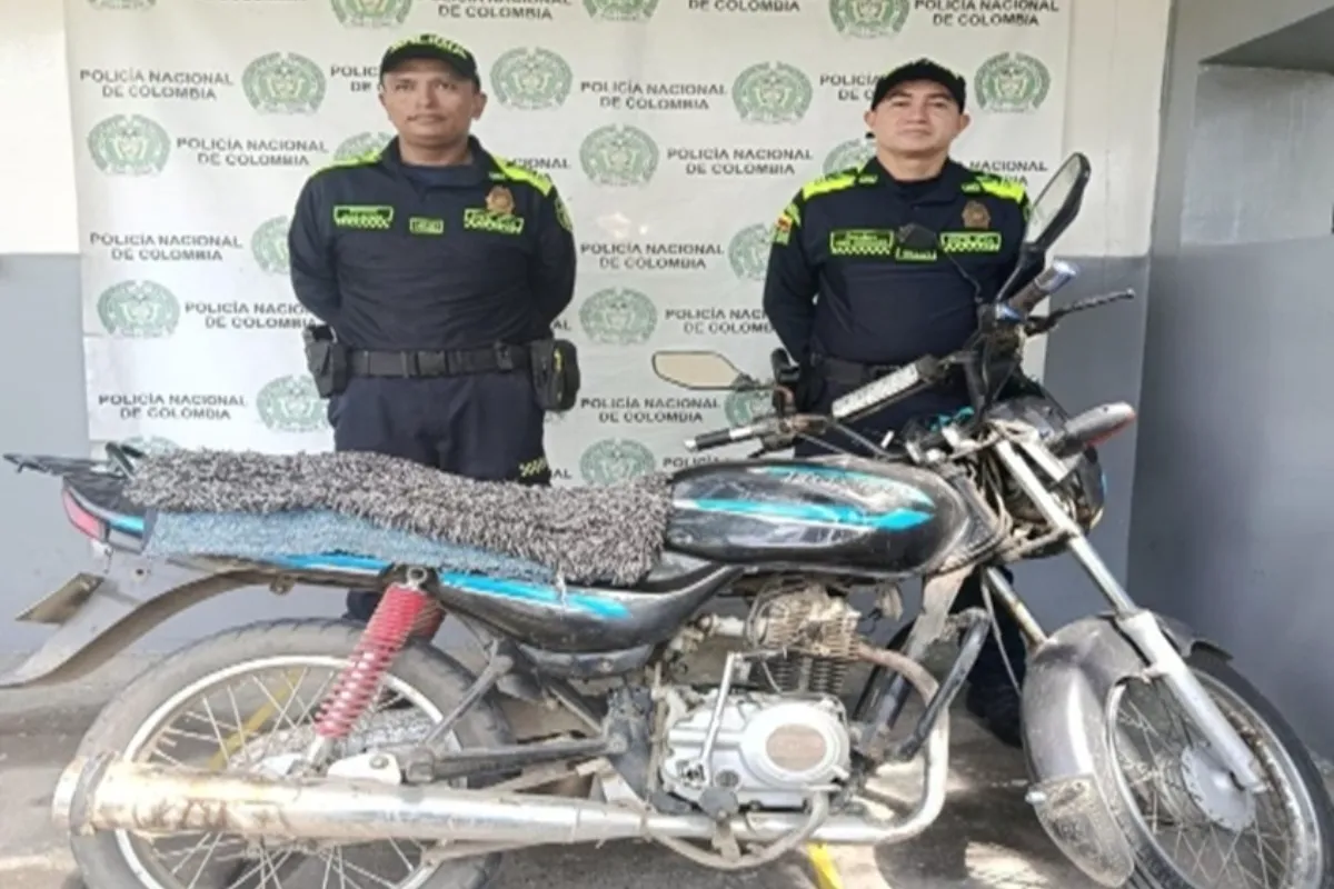 La 'Metro' recuperó una moto