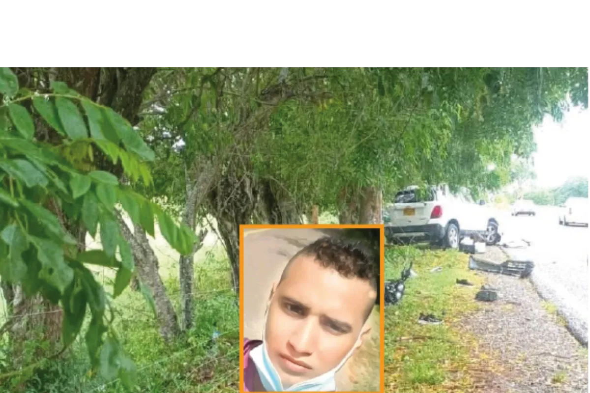 Motociclista se encontró de frente con la muerte