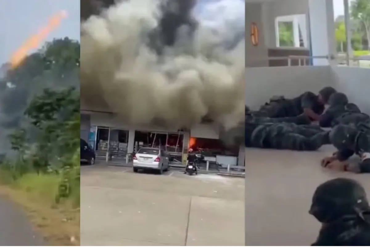 Combates entre Tailandia y Camboya