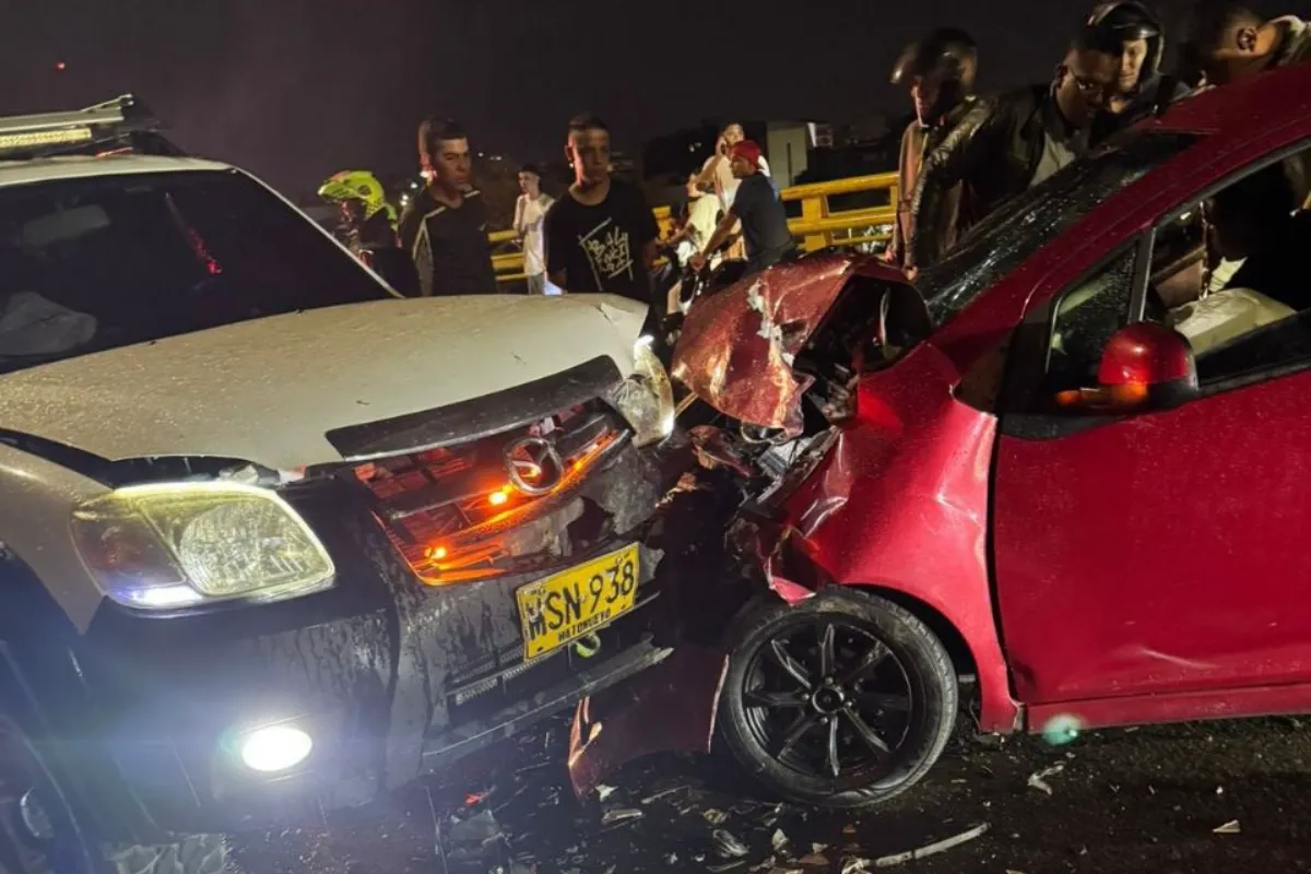 Una persona herida dejó choque en la 41ª