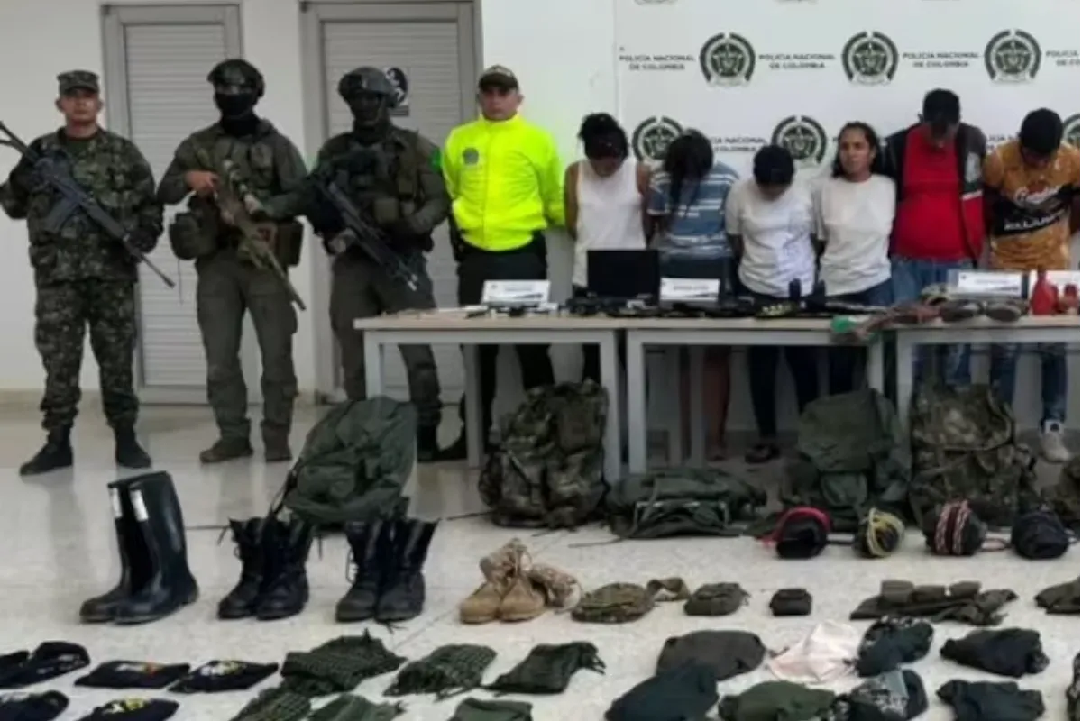 Capturan a integrantes del ‘Clan del Golfo’ en Valledupar