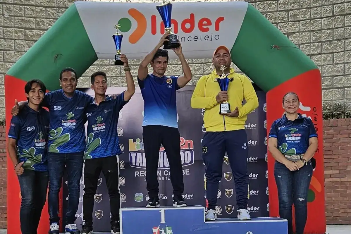Tercer lugar para Sucre en el Open Kids Caribe de taekwondo
