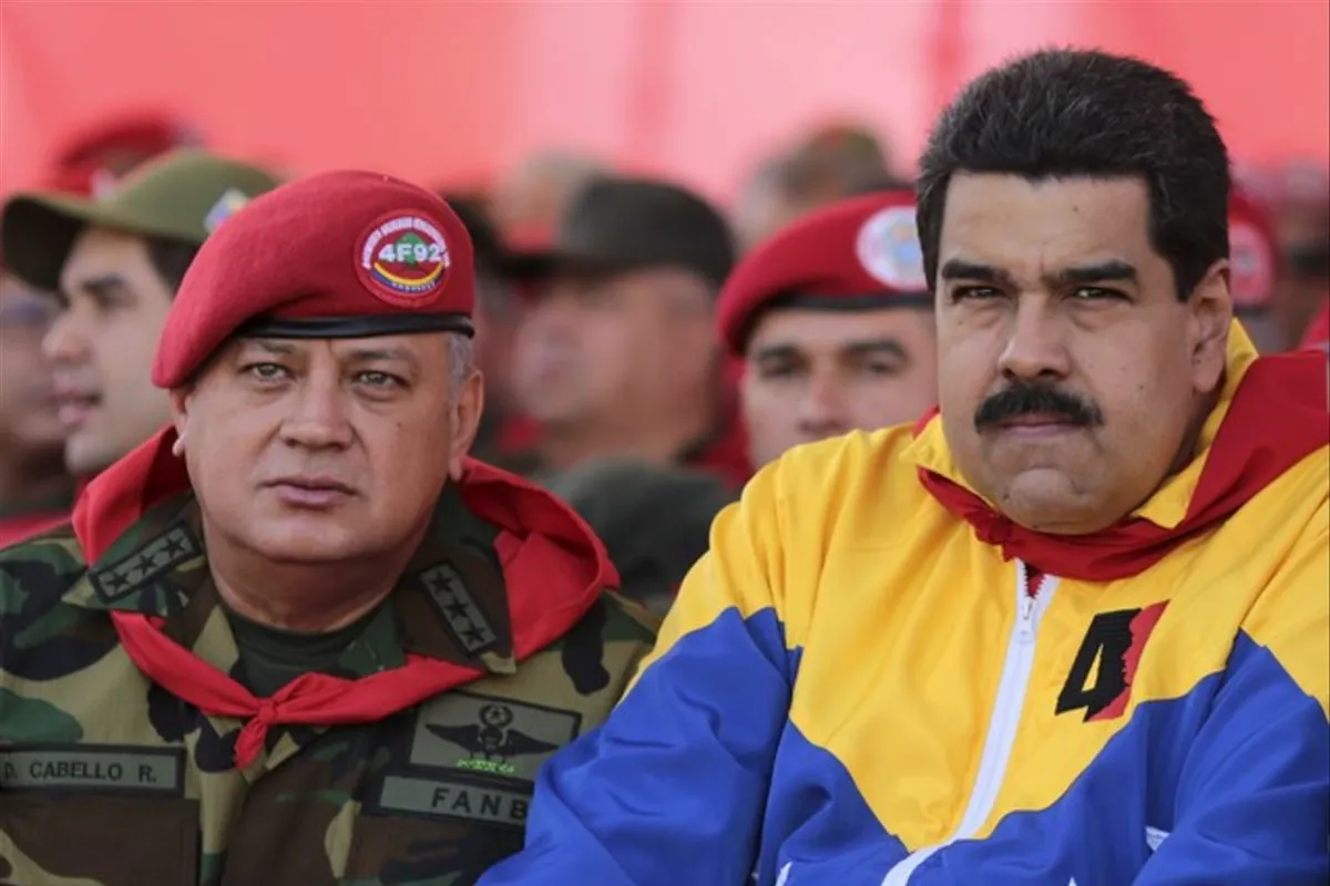 DEA Ofreció 25 millones de dólares por la captura Maduro y Cabello